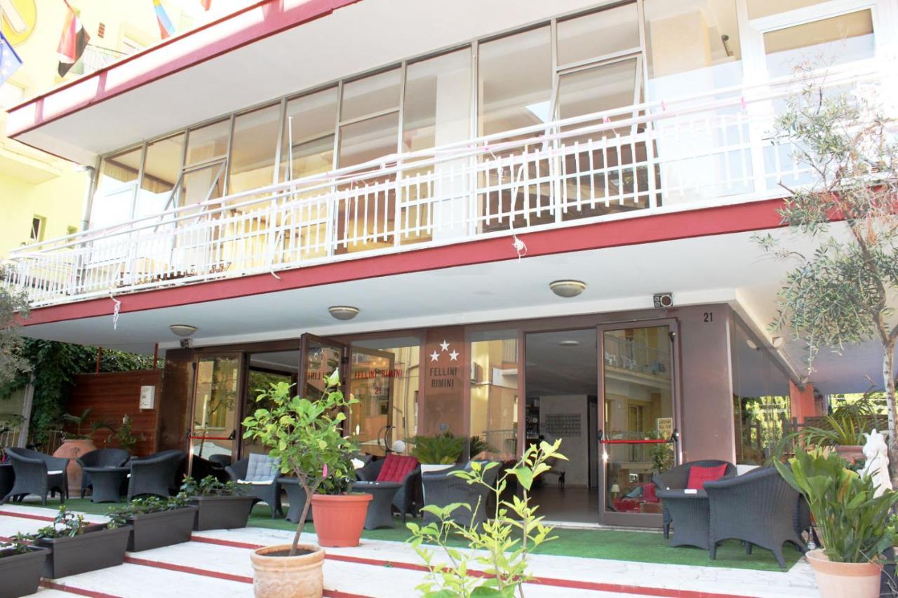 Fellini Rimini Otel Dış mekan fotoğraf